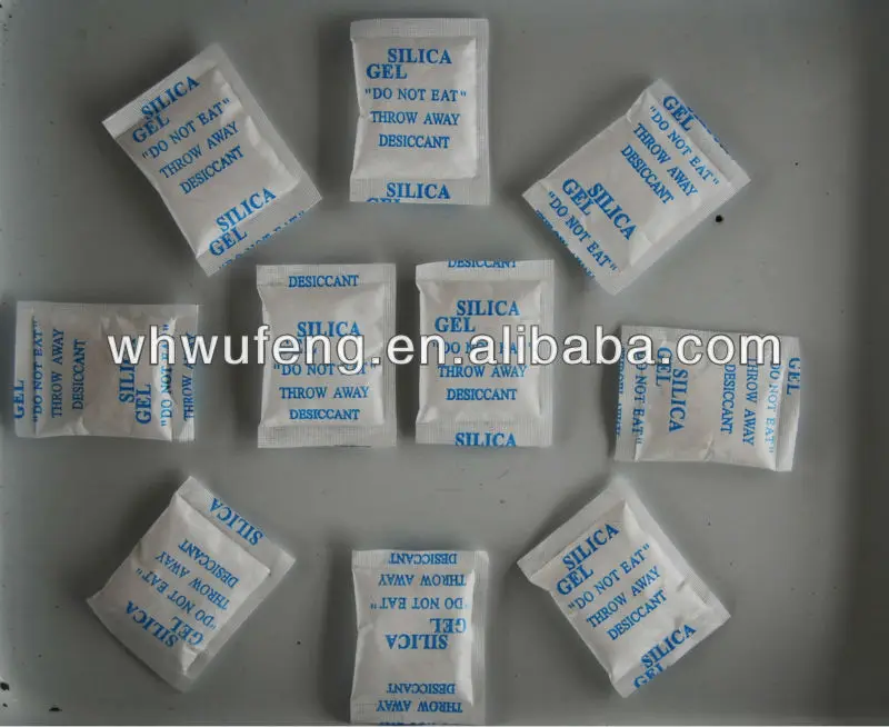 Silica Gel Beutel 50g 8 Stück - Trockenmittel Lebensmittelqualität