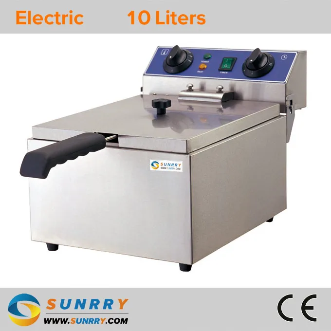 SY-TF110,-Counter-Top-Fryer,-1-Tank,-1-Basket,-3Kw,-10L
