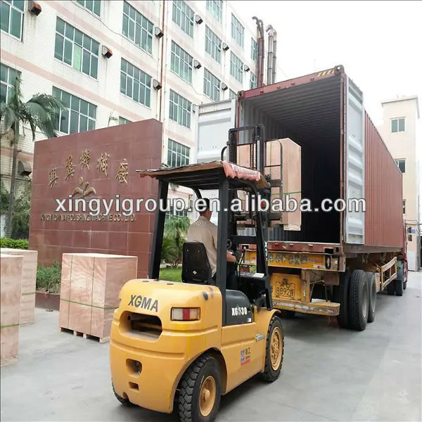 concrete machinery packing