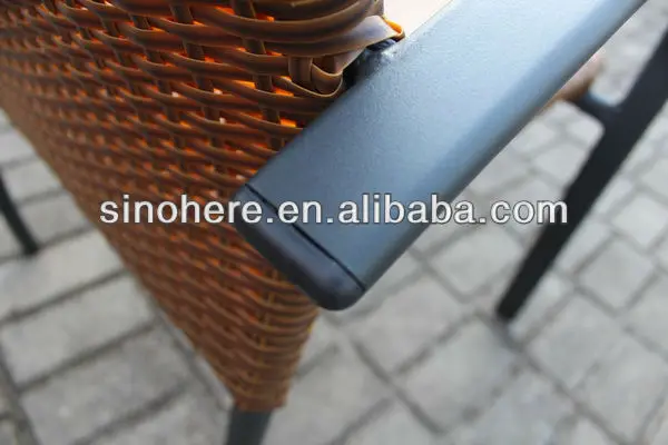 Jardín Al Aire Libre De Comedor De Espalda Silla De Mimbre - Buy Silla