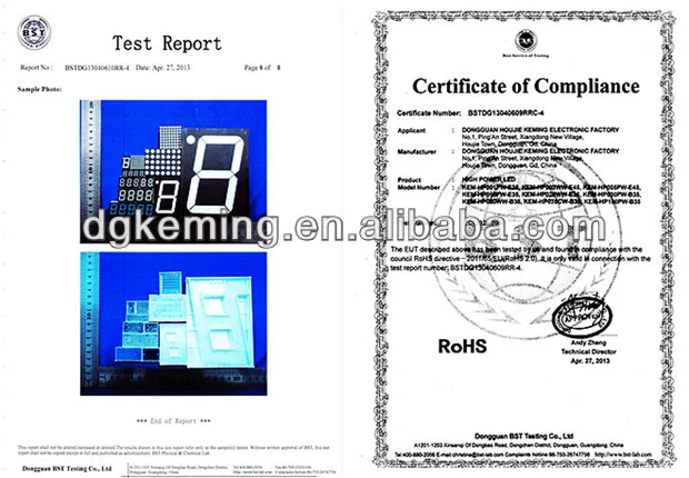KEM 15088 round dot matrix 5*7