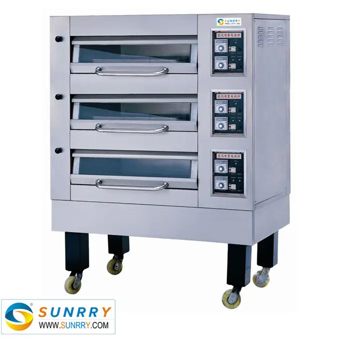 SY-DV40C Electric Steaming Baking Oven 3 Layers 9 Pans