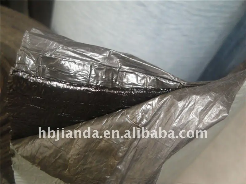 Self-adhering polymer modified bituminous waterproof sheet membrane