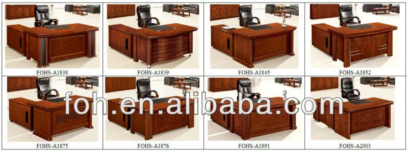 Antique Executive Office Furniture Executive Table Fohk 2038