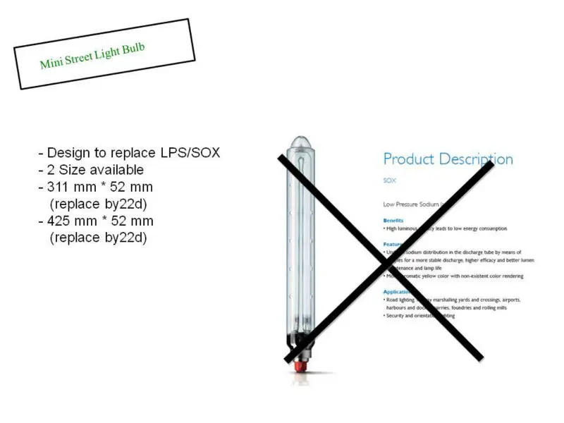 Largest selection of low pressure sodium sox lamp on sale