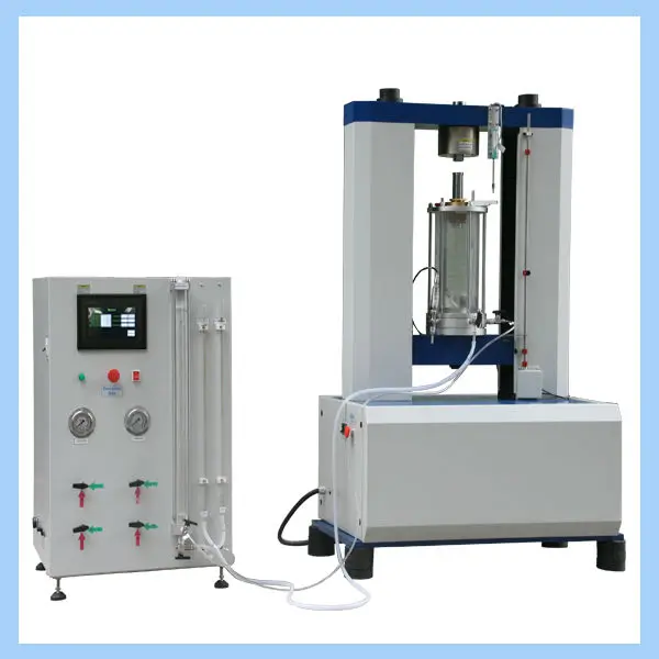 triaxial compression test equipment for soils