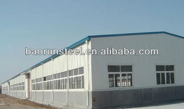 Competitive price for structural steel fabrication warehouse