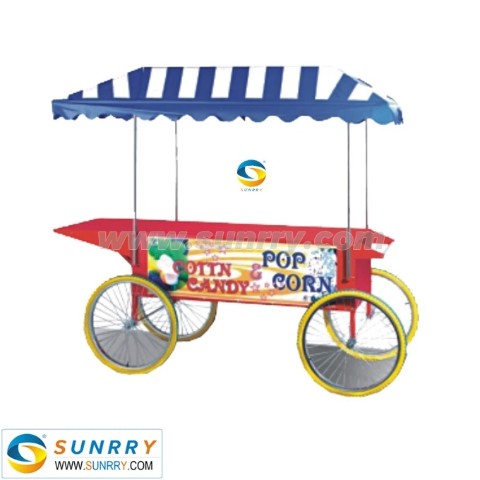 SY-PMC, Popcorn Popper - 8 oz., 1.44 KW, 220 V, With Popcorn Cart, CE Approved