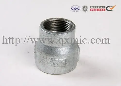 GI coupling malleable iron socket reducing