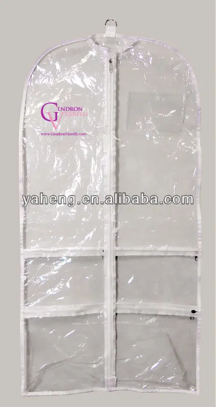 Clear Garment Bags With Pockets Reach Standard Clear Garment Bags With Pockets Reach Standard