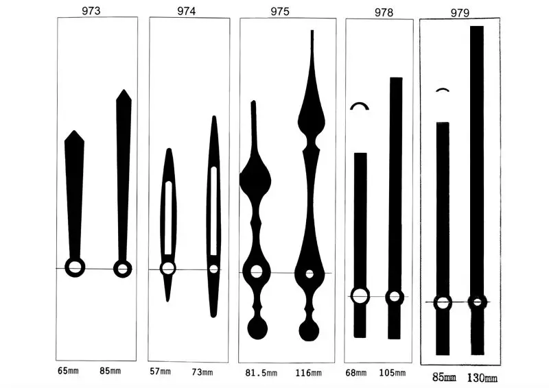 Custom Made Hands Diy Long Pointers High Torque Clock Mechiam Extra
