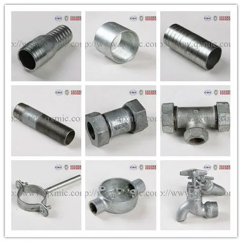 galvanized MS pipe nipple