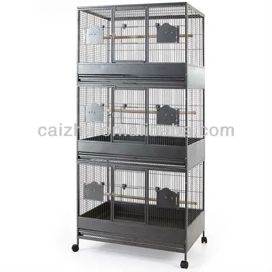 Triple Gerbeurs Oiseaux Nicheurs Cage Perroquet Cage Volière Doiseaux Buy Cage à Oiseaux Nicheurscage à Perroquetvolières Doiseaux Product On - 