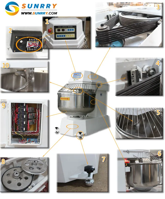 spiral dough mixer2