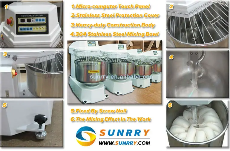 Spiral Mixer Details