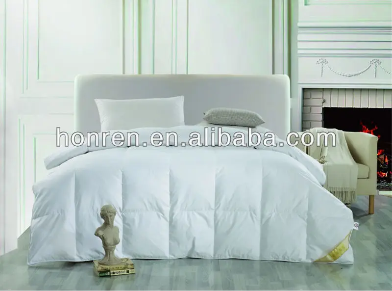 China Honren Pure Gray Pluma Abajo Colcha Buy Edredón De Colcha con diseño de plumas en 2020 | Textil hogar, Diseños