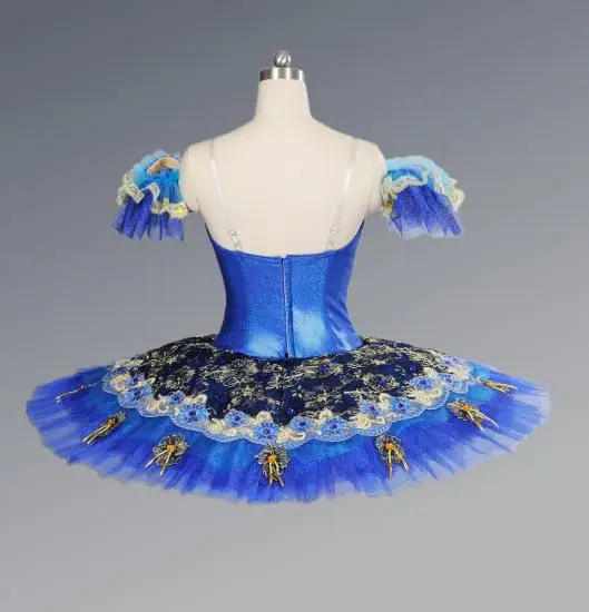 saia tutu azul royal