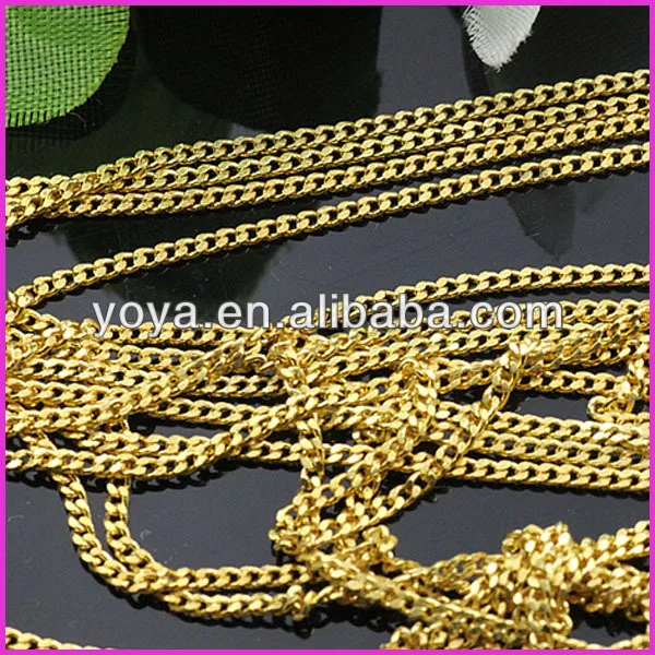  Silver plated Copper O Ring Curb Chain,Link Chain.jpg