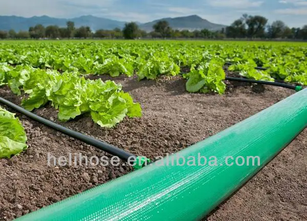 Pvc Lay Tubo Plana Certificado Sgs Sistema De Riego De Pvc Flexible