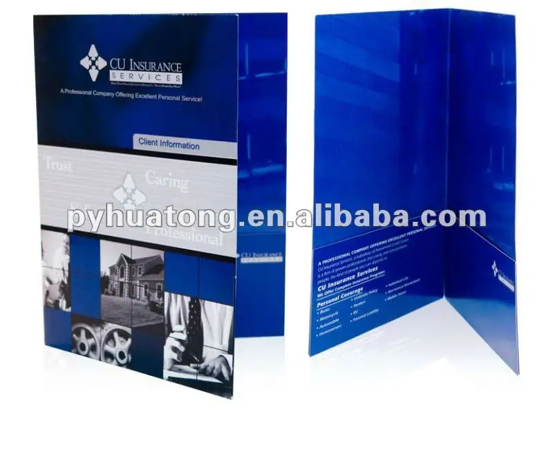 wholesale pu folder factory