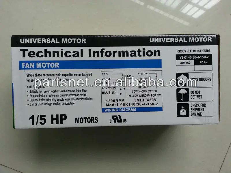 Motor Universalfase Única Condensador Permanente Motoraire Motor Universalfase Única Condensador Permanente Motoraire
