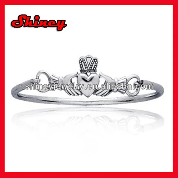 2017 925 sterling silver rose cz bead marble bead bracelet
