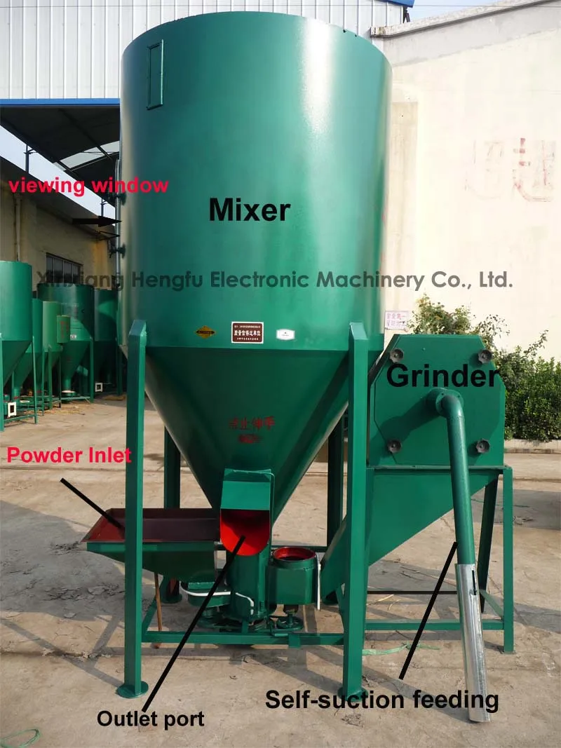 Small Animal Feed Mixer Grinder Equipment For Poultry Farm Buy Small