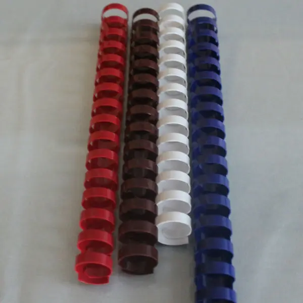 Binding Spiral Comb Ring Plastic Material Plastic Spiral Binding Wire