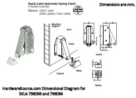 Another Chance 52839 62c94 Cabinet Door Push Latch Dzairmag Latch For Genuine Shoes Ee684 9b718 Iron Cabinet Door Push Opener Spring Closer Yd Mx09