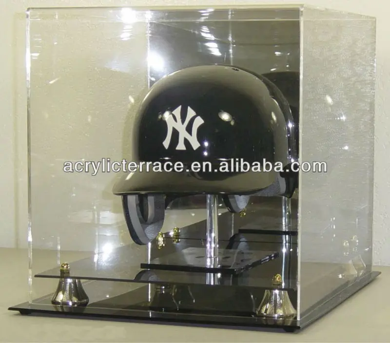 Acrylic Display Stand Display Case For Baseball Helmets Acrylic Mini