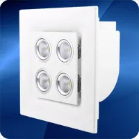 Celing Mounted Air Exhaust Fan Kitchen and Bathroom Ventilator With Led Light