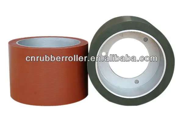 6\''(H152xD224)6''(H152xD224)NBR ALUMINUMDRUM RUBBER ROLLER