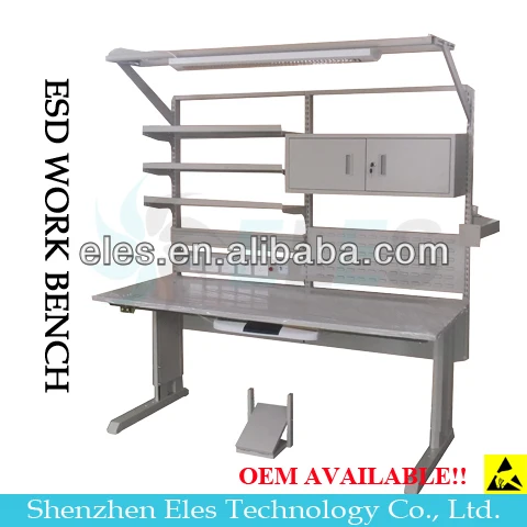 Customization Available Ajustable Esd Cleanroom Workbench 