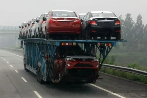 Good Price Car Carrier Trailers For Sale Transport Car Truck Trailer