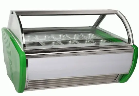 ice cream commercial freezer