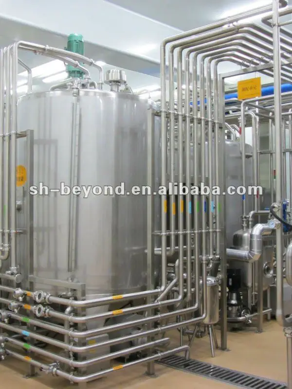 1T/h turnkey milk production line