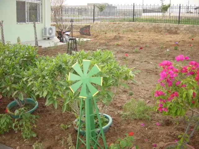 Molinillo Decorativo De Metal Gris De 8 Pies Para Jardín - Buy Molino