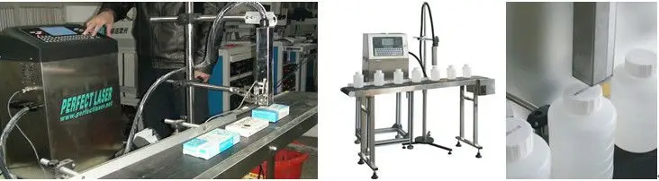 expire date code serial numbers double heads CIJ industrial inkjet printer