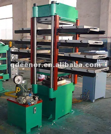 Rubber Tiles Press / Rubber Floor Vulcanizer / Floor Mat Making Machine