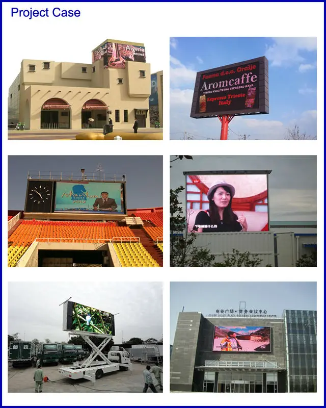 P7.62mm full color/dual color/single color  indoor led sign board