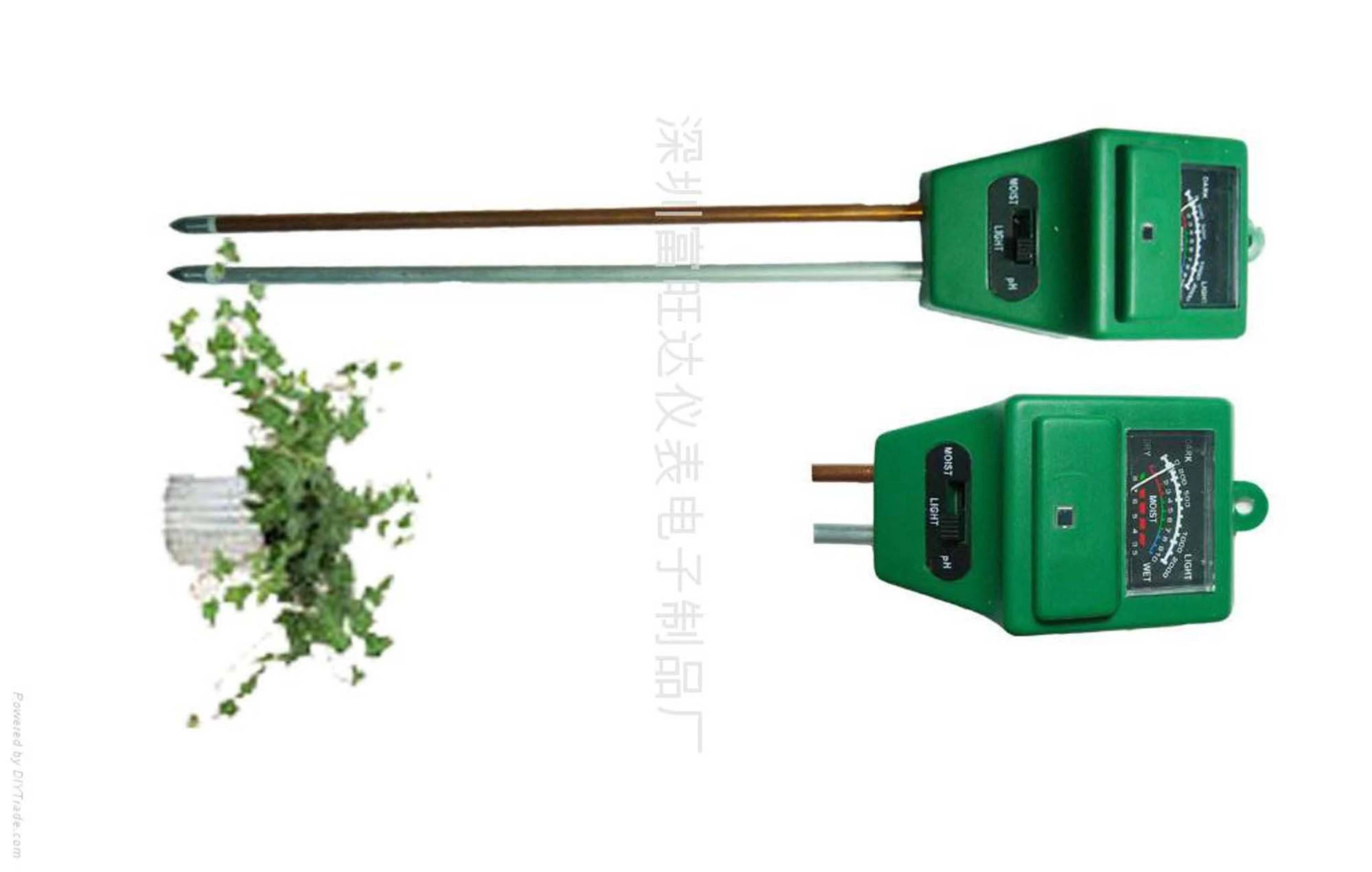 3 In 1 (moisture + Ph + Light Meter) Soil Garden Tester - Buy Digital