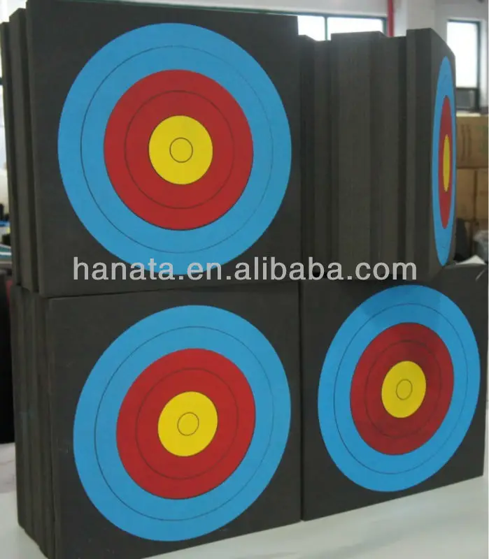 Nine Pcs Domino Target Pe Foam Compound Bow Archery Target Crosslinked Close Cell Polyethylene