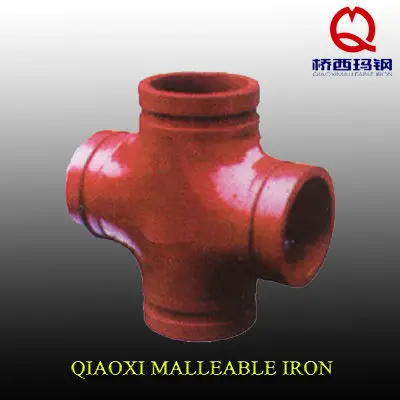 fire fighting rigid ductile iron grooved coupling