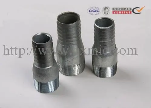 DIN Hot-dipped gi malleable pipe fittings water tools king nipple