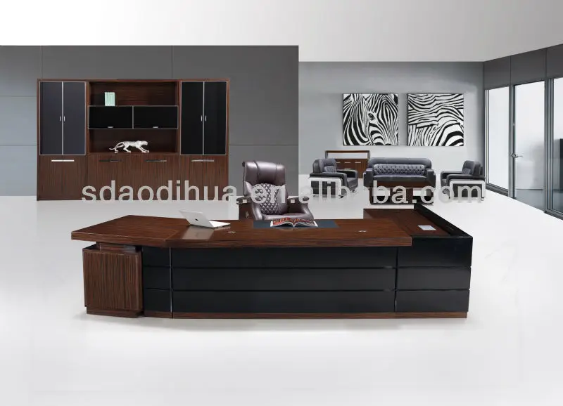 2018 # New Foshan Shunde Verspiegelte Möbel Moderner Chefschreibtisch