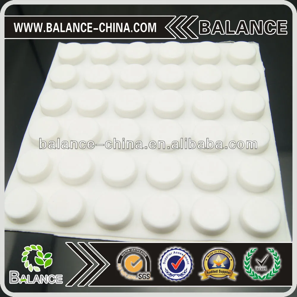Round Sticky Silicone Rubber Dots Pad Buy Sticky Silicone Rubber Pads