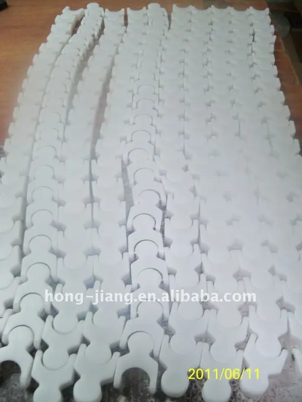 1700 Plastic side flexing chains for diary products transfer milk products conveyor