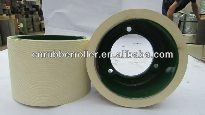 6\''(H152xD224)6''(H152xD224)NBR ALUMINUM DRUM RUBBER ROLLER