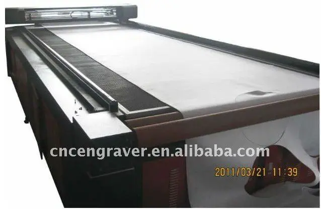 Transon automatic rotating laser cutting machine for fabric