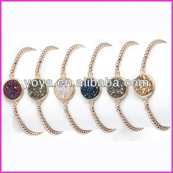 Hot Sale Small Beaded Druzy Bracelet.jpg